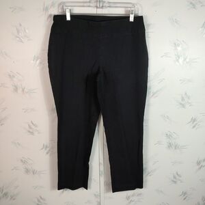 Crown & Ivy Ashley Pants Black Pull On 12